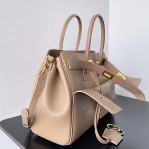 Balenciaga Bel Air Medium Carry All Bag Apricot